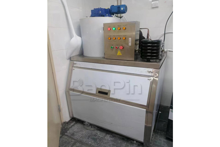 2 sets 500kg flake ice machines exported to Israel